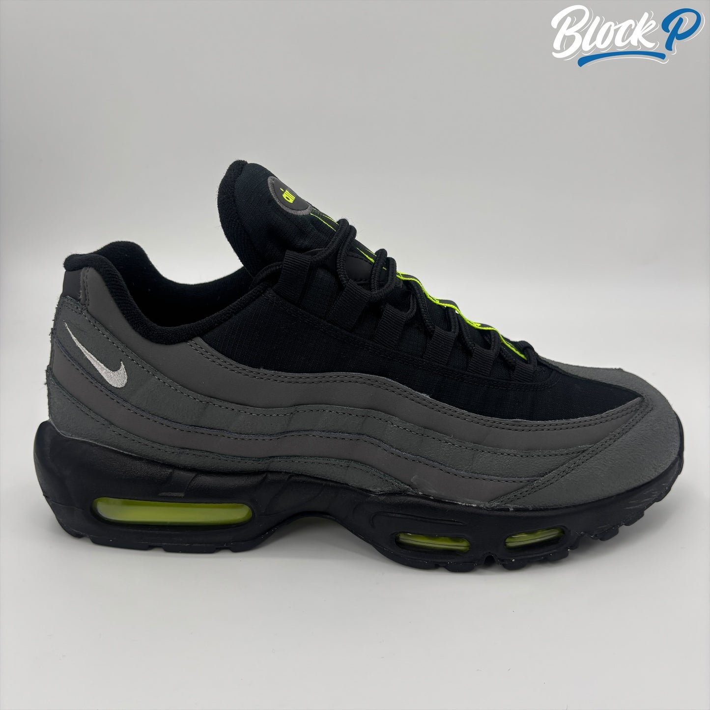 Nike Air Max 95 Slate Grey Neon Stripe