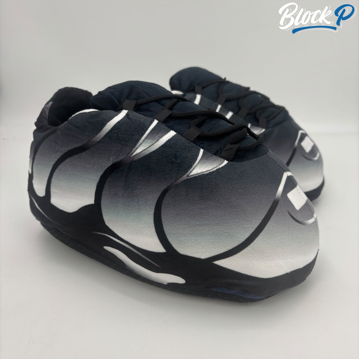 Block P Black & Grey Slipper’s