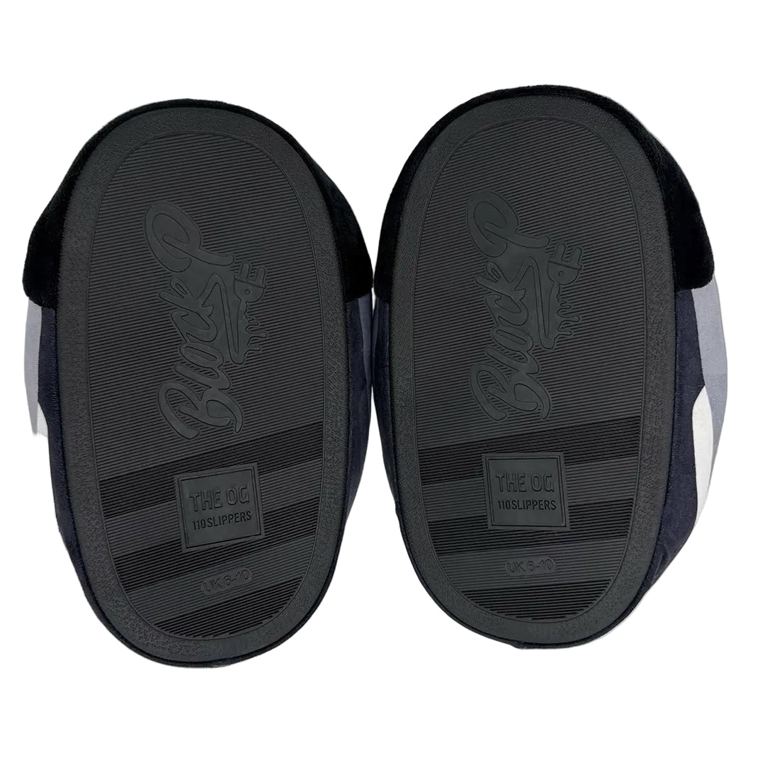 Block P 110 Greedy Slippers side view — Block P Liverpool