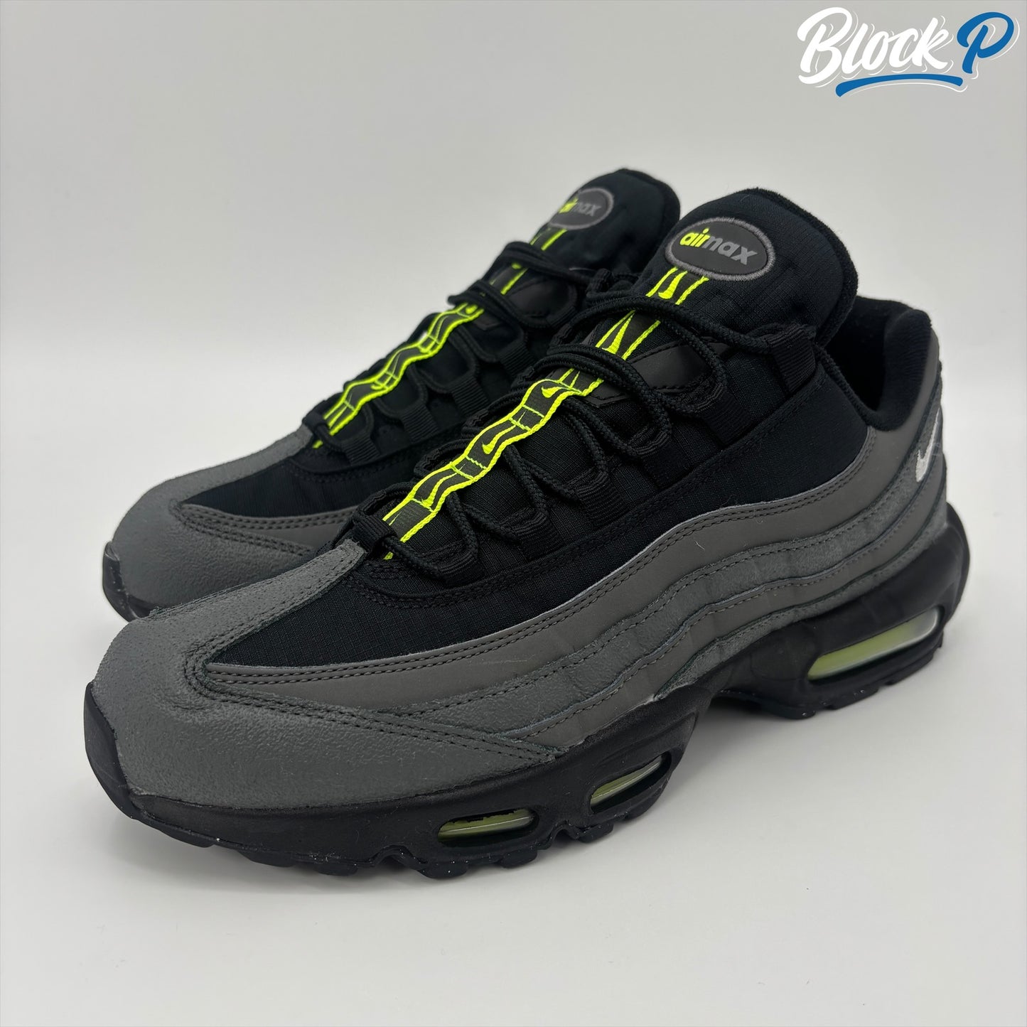 Nike Air Max 95 Slate Grey Neon Stripe