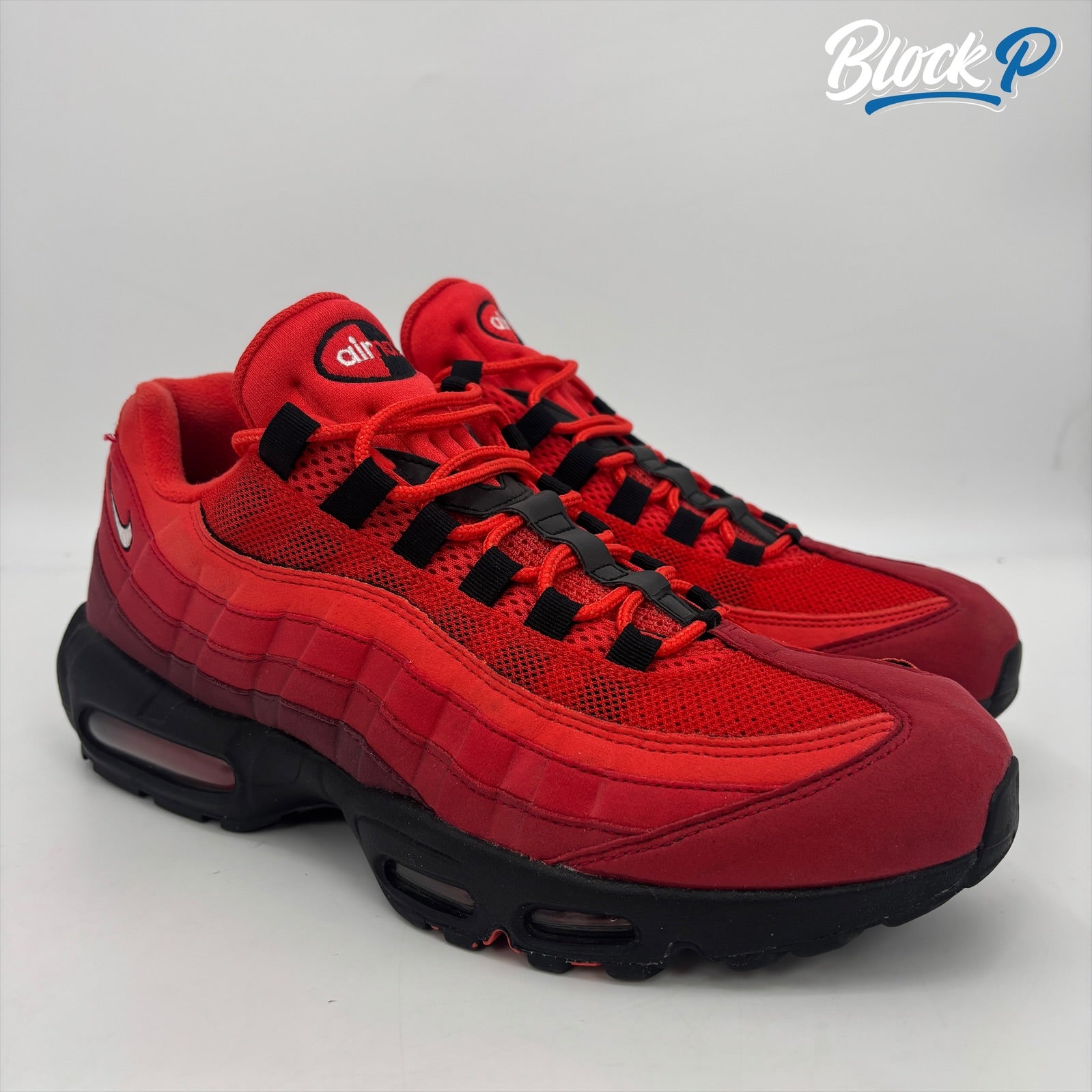 Nike air max 95 og habanero red/white best sale