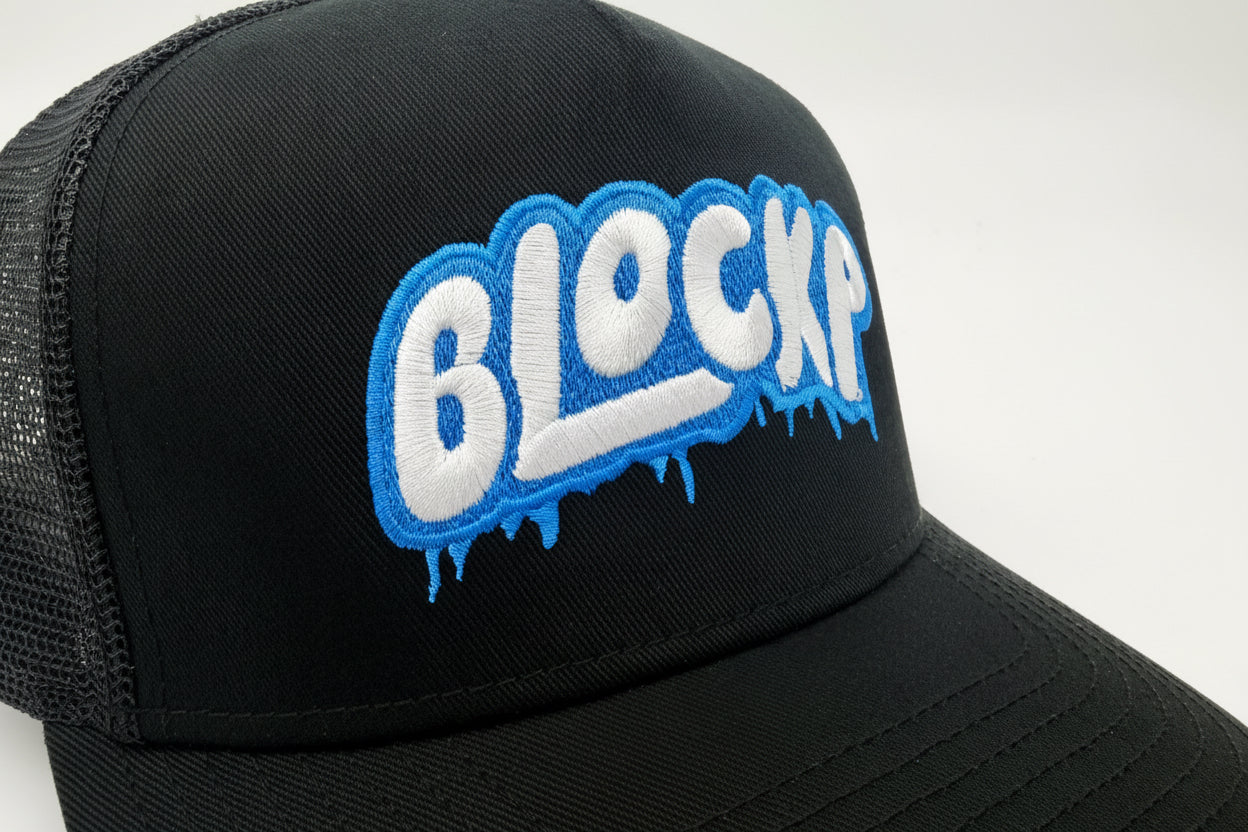 Block P Bubble Blue Cap