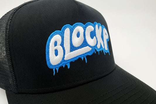 Block P Bubble Blue Cap