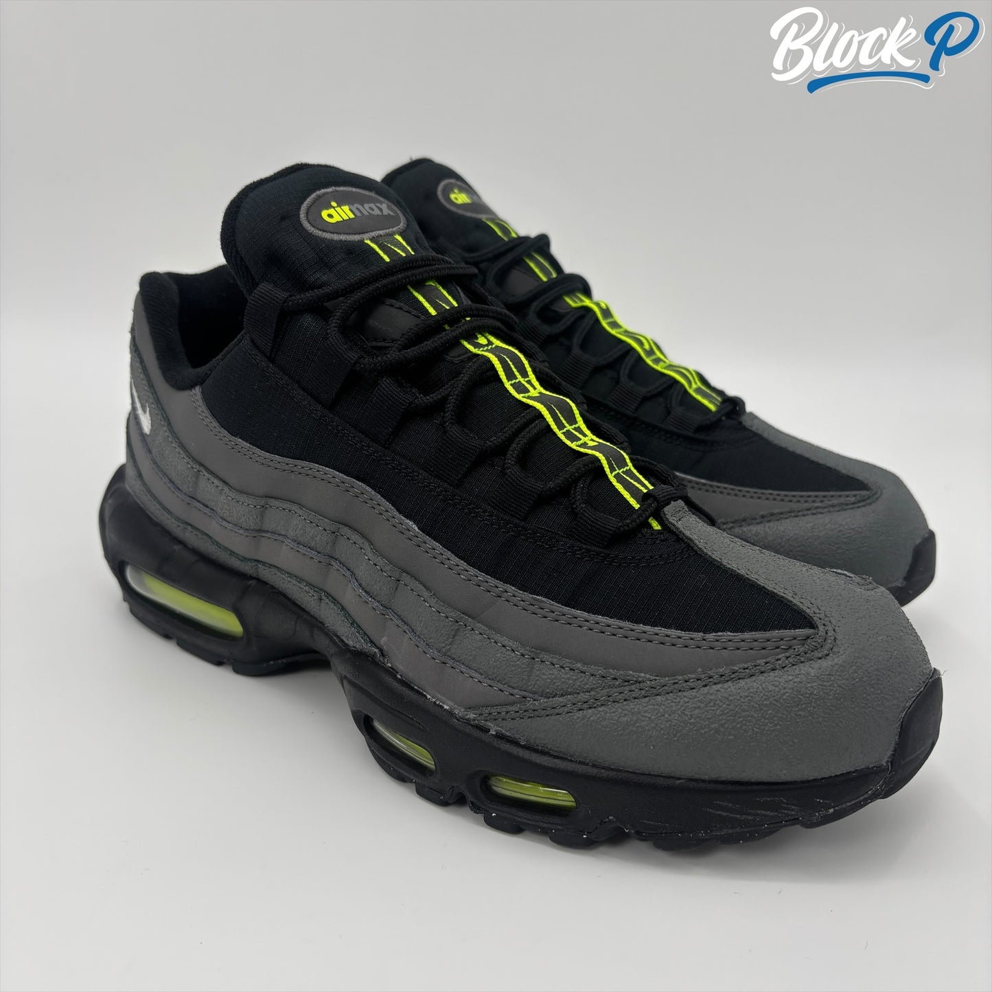 Nike Air Max 95 Slate Grey Neon Stripe