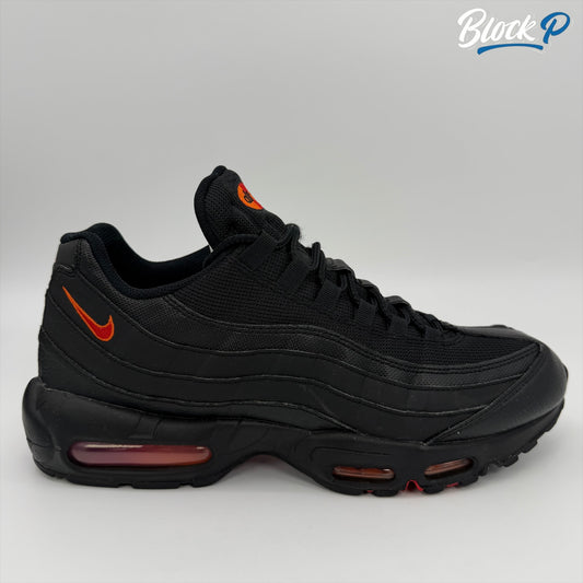 Nike Air Max 95 Fire Red Gradient Bubble side profile — Block P Liverpool