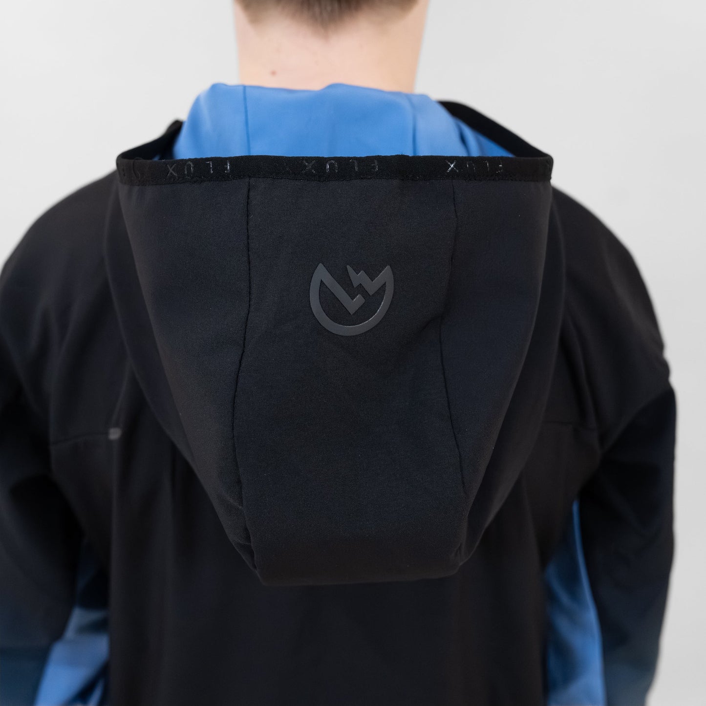 Junior SS26 Gradient Jacket - Black/Airforce