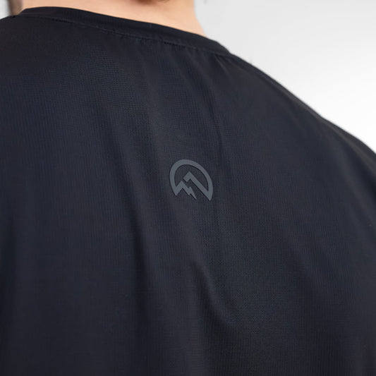 SS26 Graphic Logo T-Shirt - Black/Black