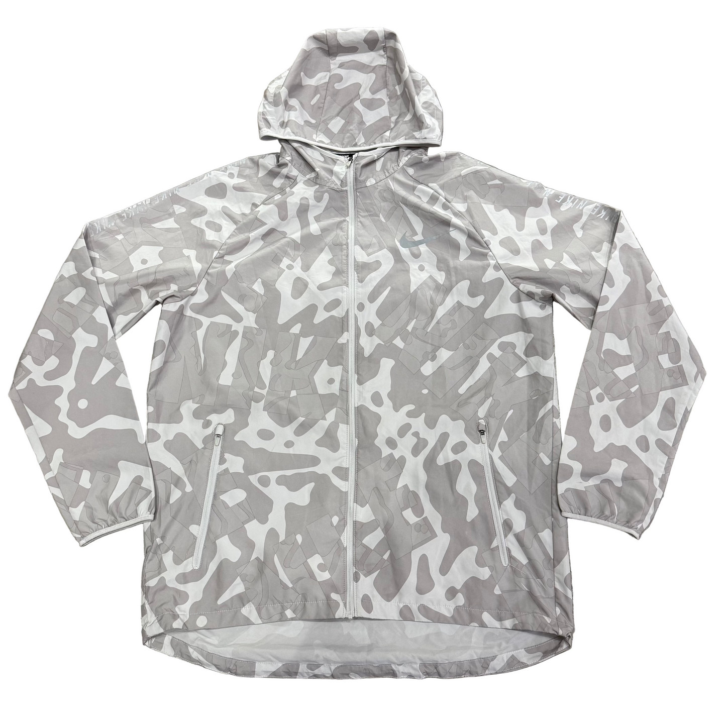 Nike White Camo Jacket