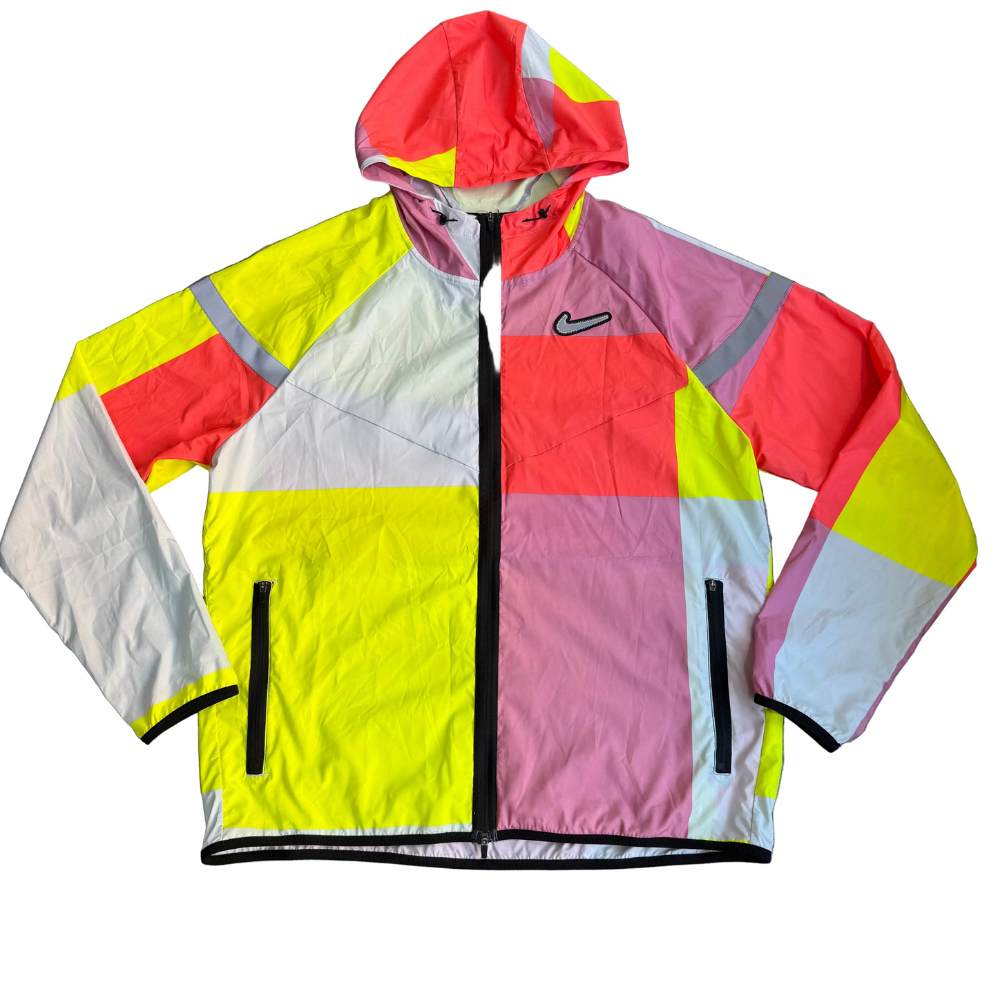 Nike Jacket Patchwork Pink / Yellow