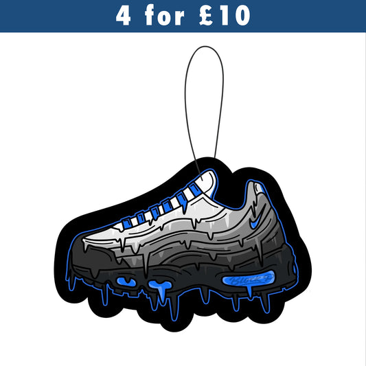 Block P Air Max 95 Car Air Freshener Blue