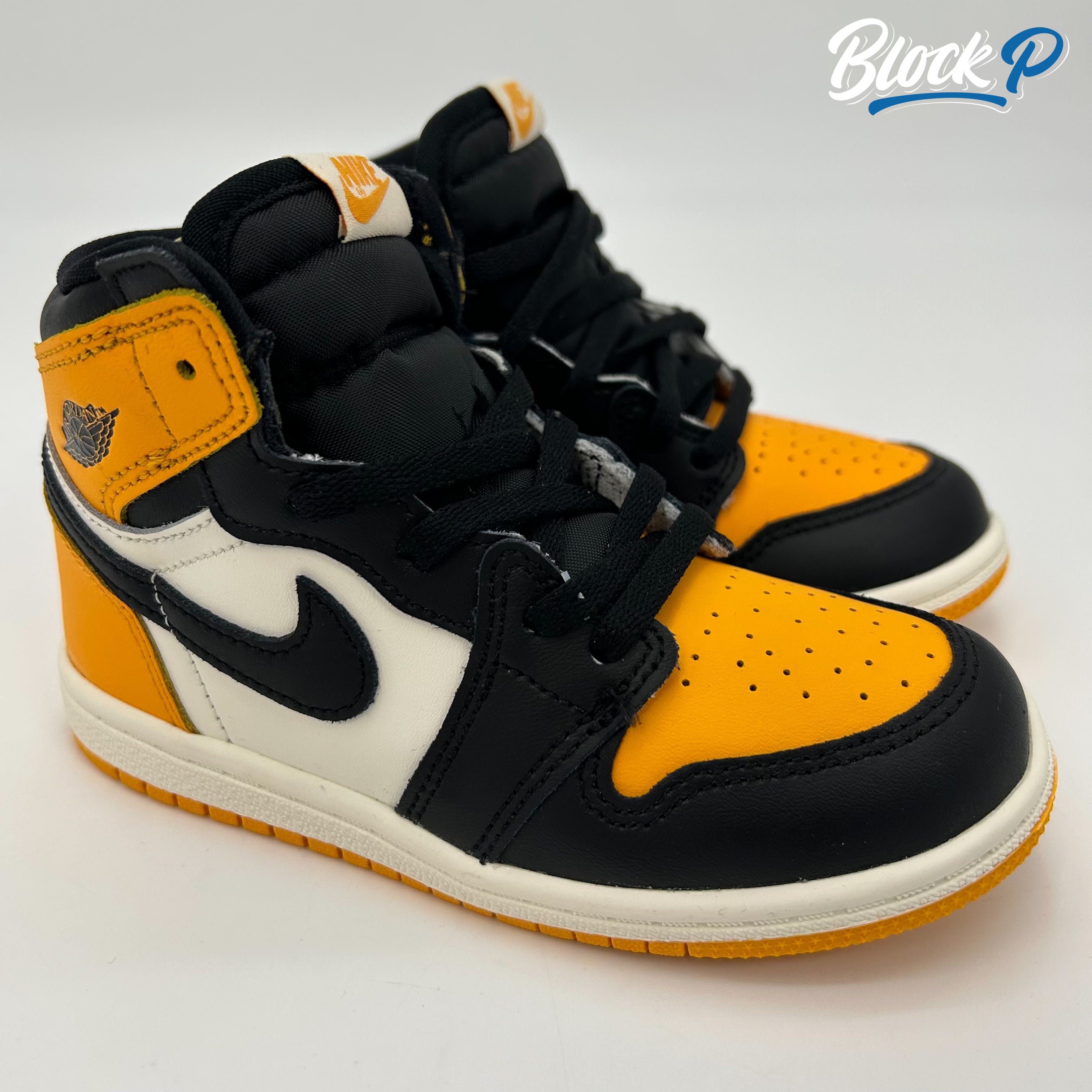 Black and yellow jordan 1 kids hotsell