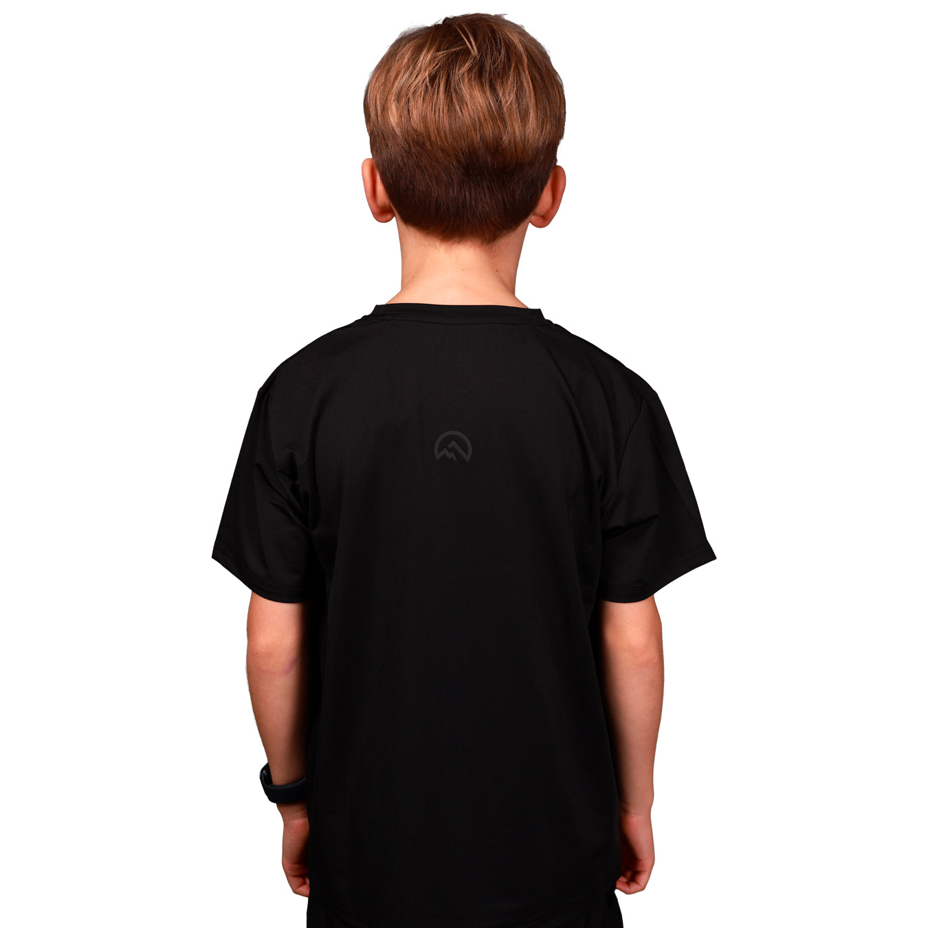 Junior SS26 Left Chest Logo - Black/Graphite