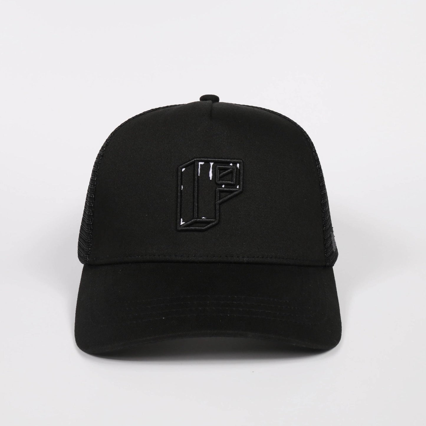 Block P White Cap