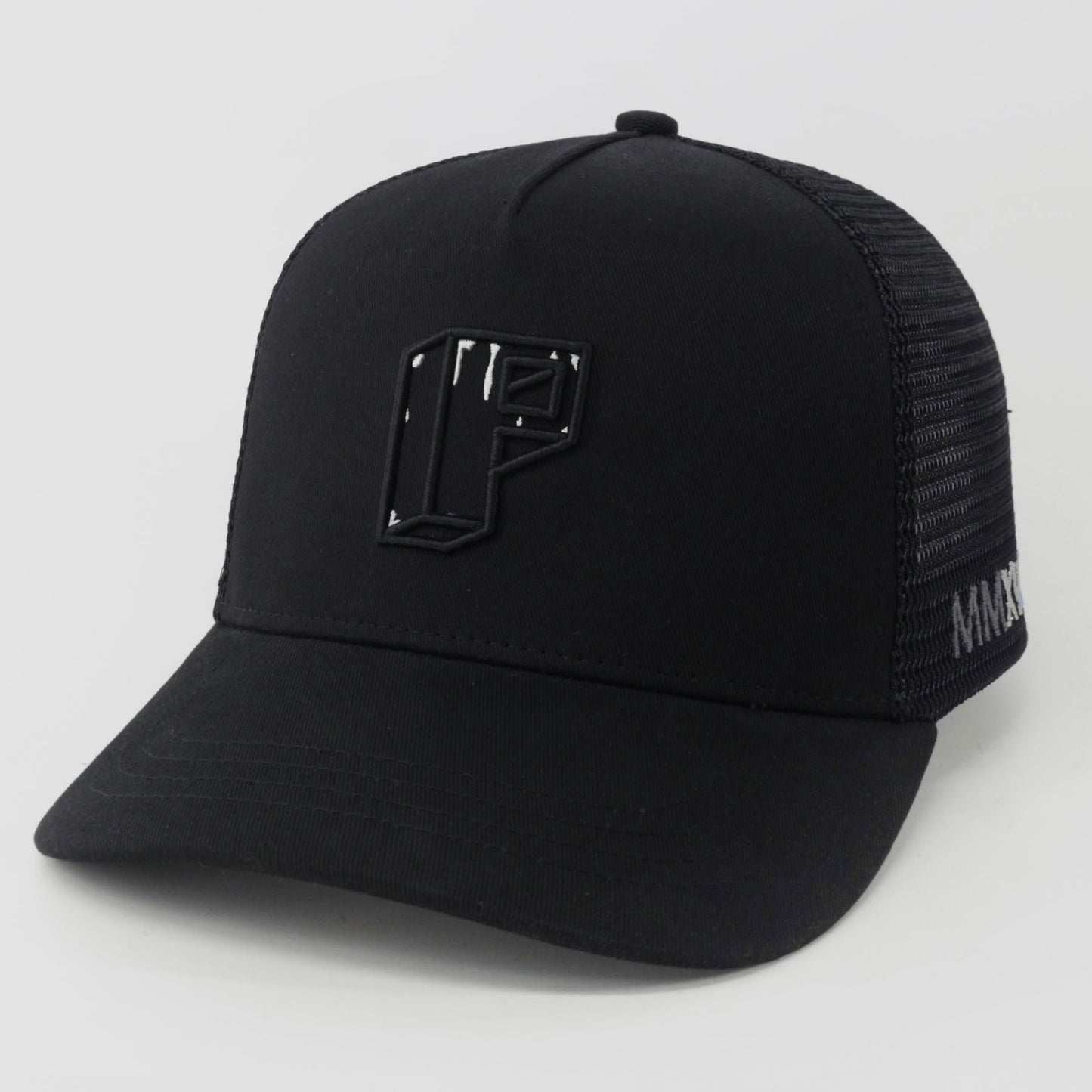 Block P White Cap
