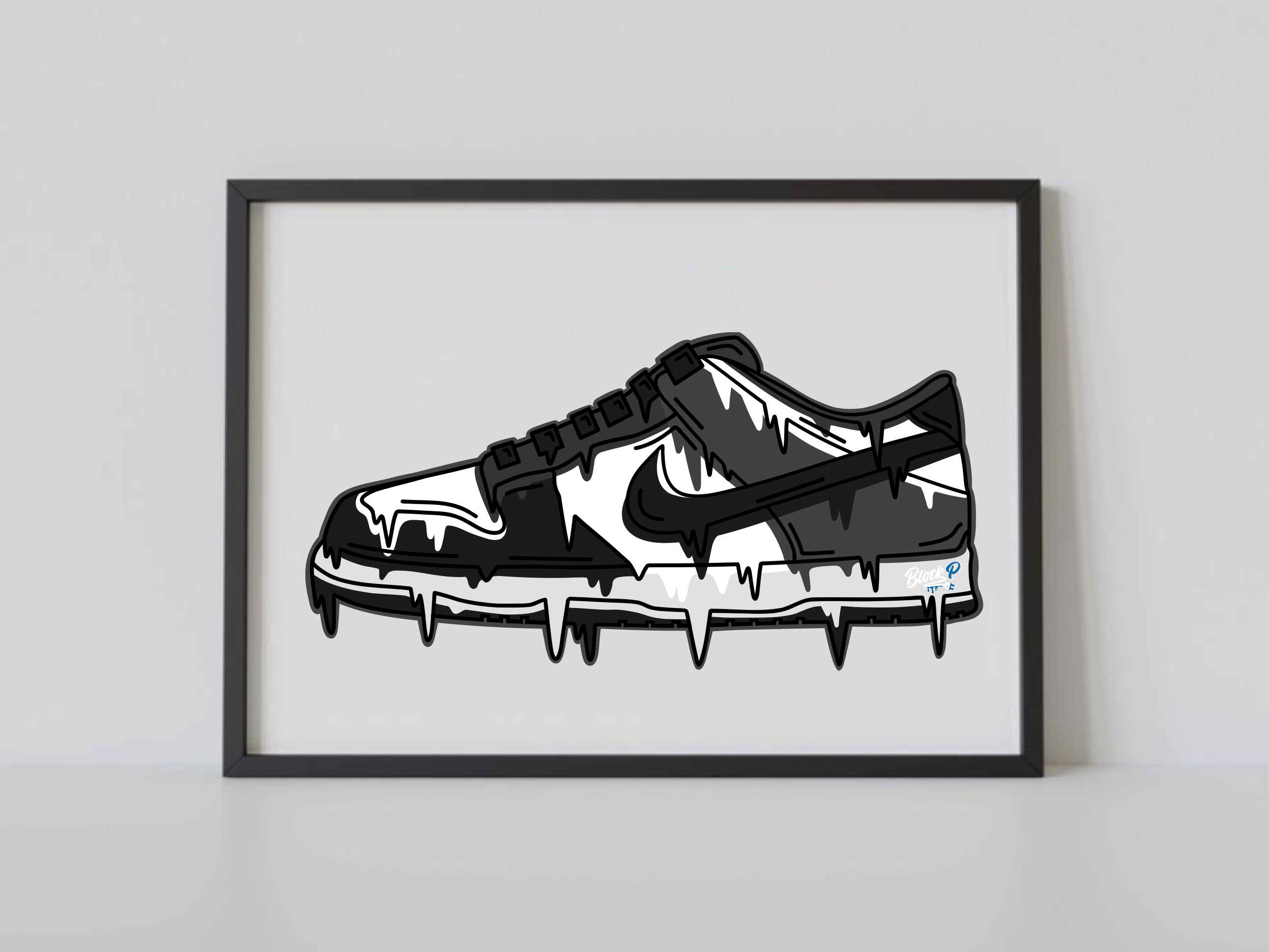 Jos Hoppenbrouwers Canvas Prints - Nike SB Dunk Low Chunky Dunky ( Sports > Skateboarding art) - 18x26 in