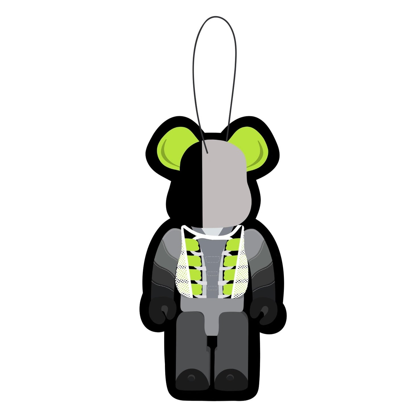 Block P Car Air Fresheners Neon Bear