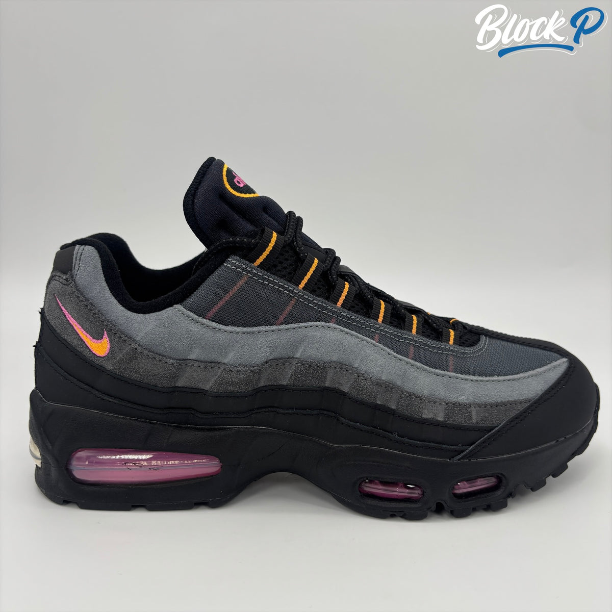 Nike Air Max 95 Sundial / Playful Pink side profile — Block P Liverpool