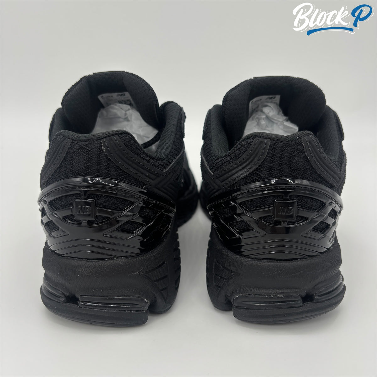 New Balance 1906R Black top-down view — Block P Liverpool