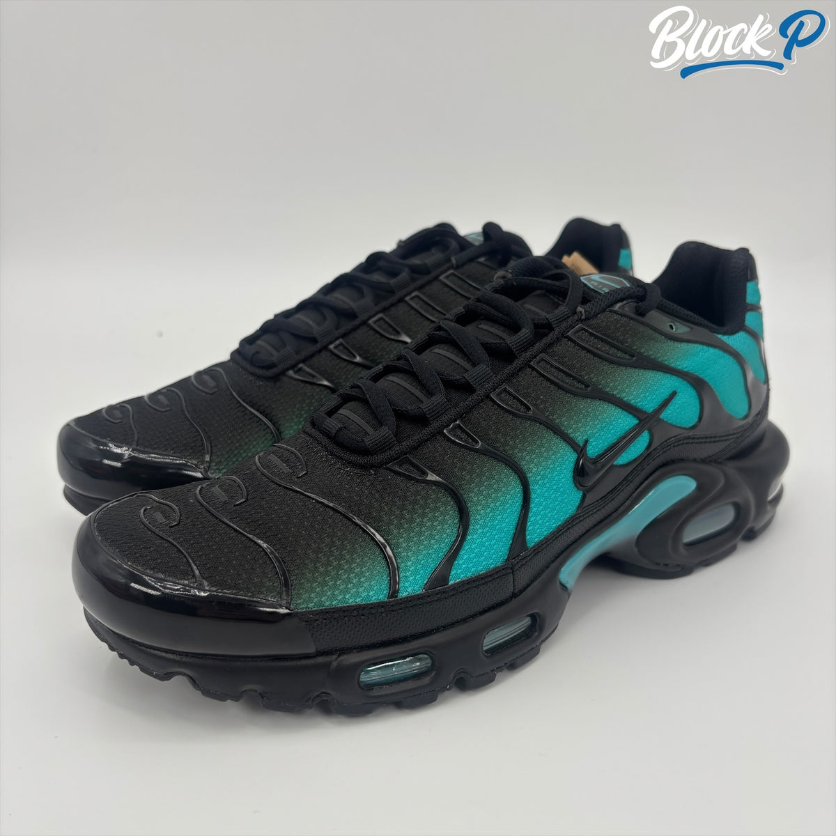 Nike Air Max Plus TN Sample rear view — Block P Liverpool