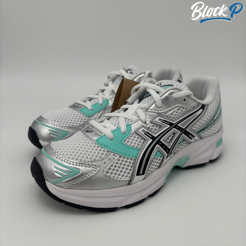 ASICS Gel-1130 White-Black rear view — Block P Liverpool