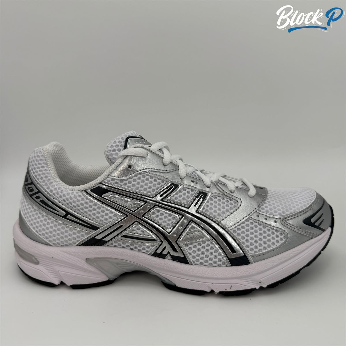 ASICS Gel-1130 Pure Silver side profile — Block P Liverpool