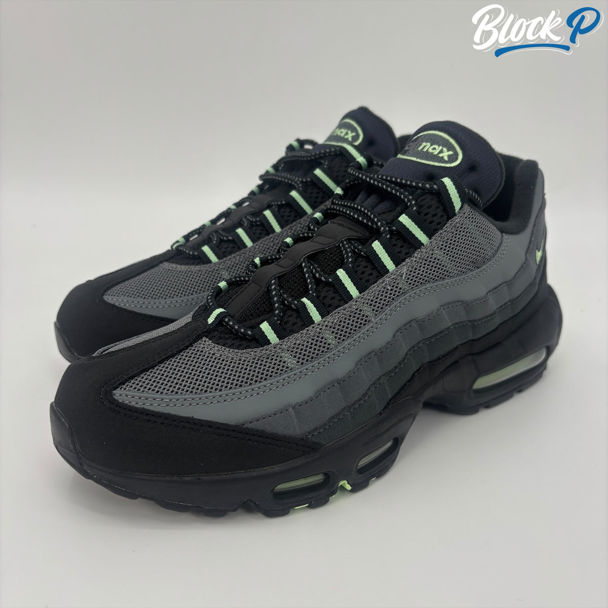 Nike Air Max 95 Vapor Green rear view — Block P Liverpool