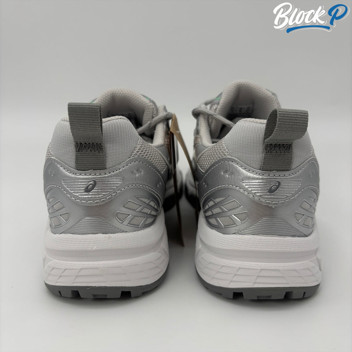 ASICS Gel-Nunobiki Cloud Grey-White top-down view — Block P Liverpool