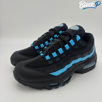 Nike Air Max 95 Black / Baltic Blue Big Bubble