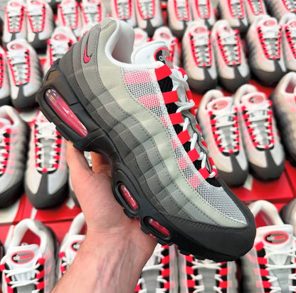 Nike Air Max 95 Big Bubble Solar Red 2025