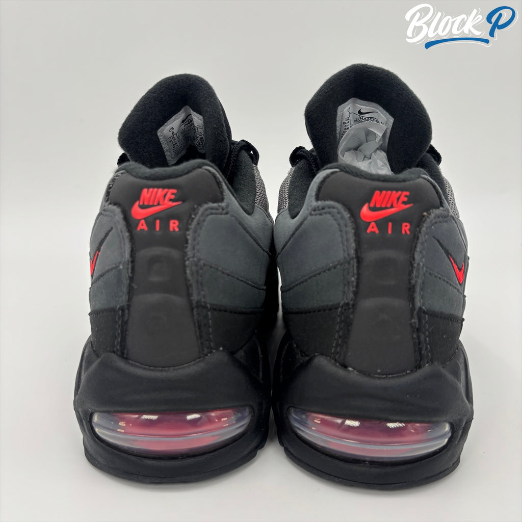 Nike Air Max 95 Big Bubble Dracula top-down view — Block P Liverpool