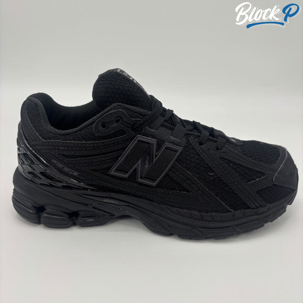 New Balance 1906R Black side profile — Block P Liverpool