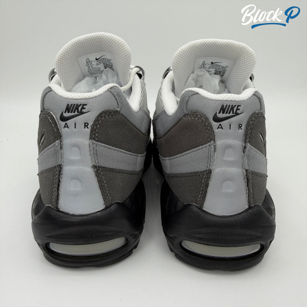 Nike Air Max 95 Grey Jewel top-down view — Block P Liverpool
