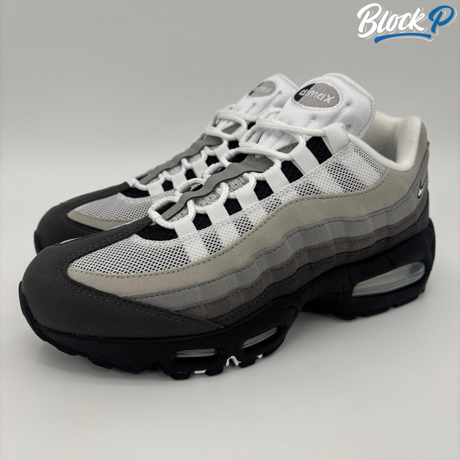 ☆NIKE AIR MAX 95OG BLACK/WHITE-GRANITE Nike Air Max 95 OG Black/White-Granite-Dust available online now