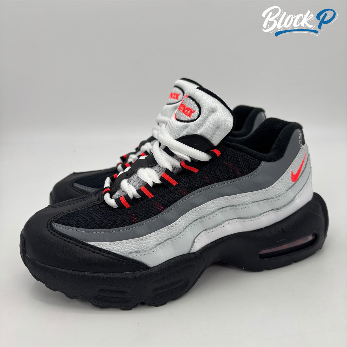 Nike Air Max 95 Infrared (PS) rear view — Block P Liverpool
