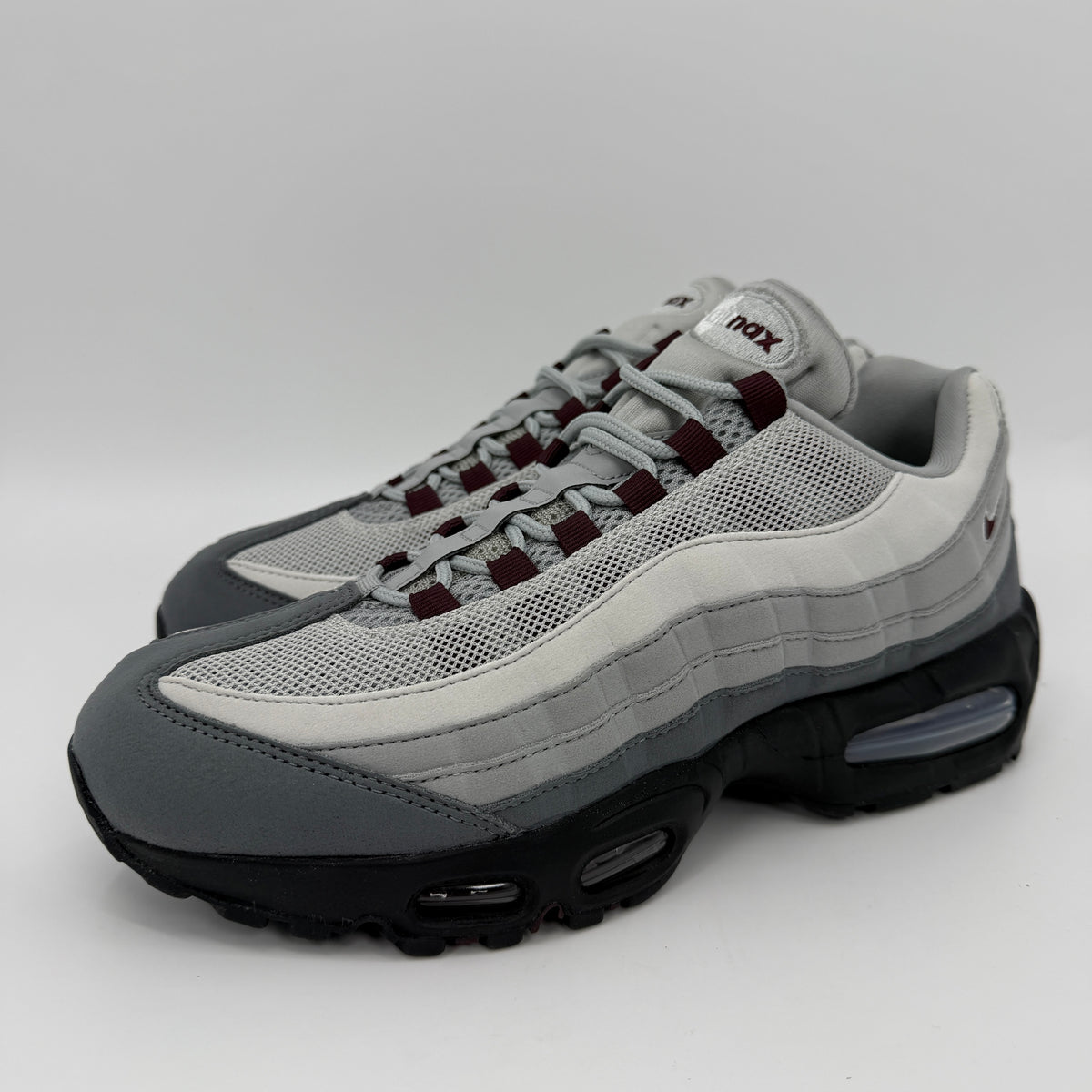 Nike Air Max 95 Burgundy Crush rear view — Block P Liverpool