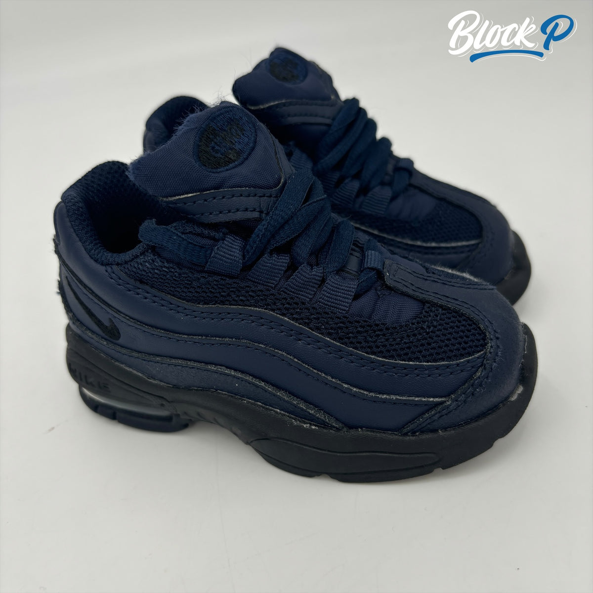 Nike Air Max 95 Navy (TD) — available at Block P Liverpool, 36 Renshaw Street L1 4EF
