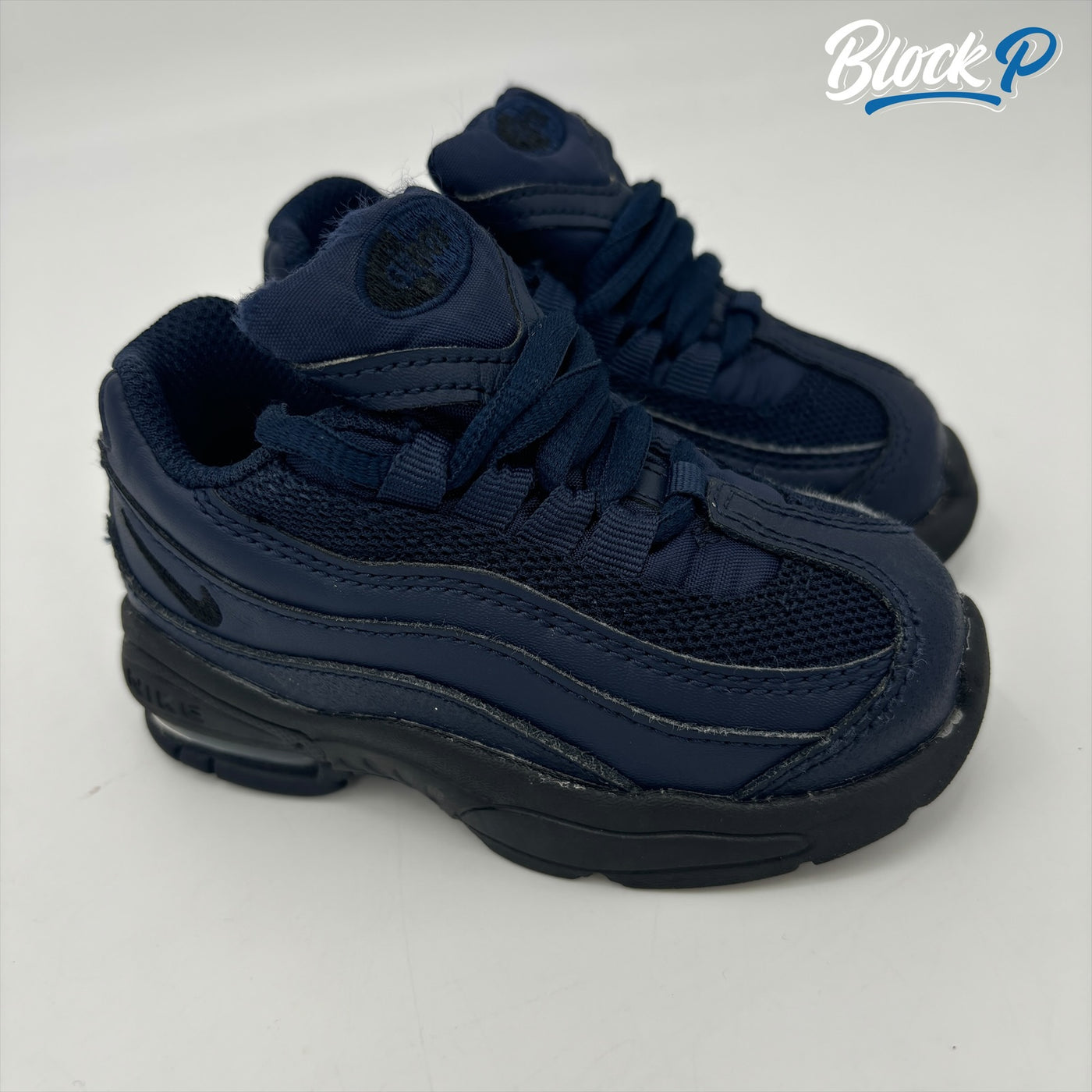 nike air max all navy blue