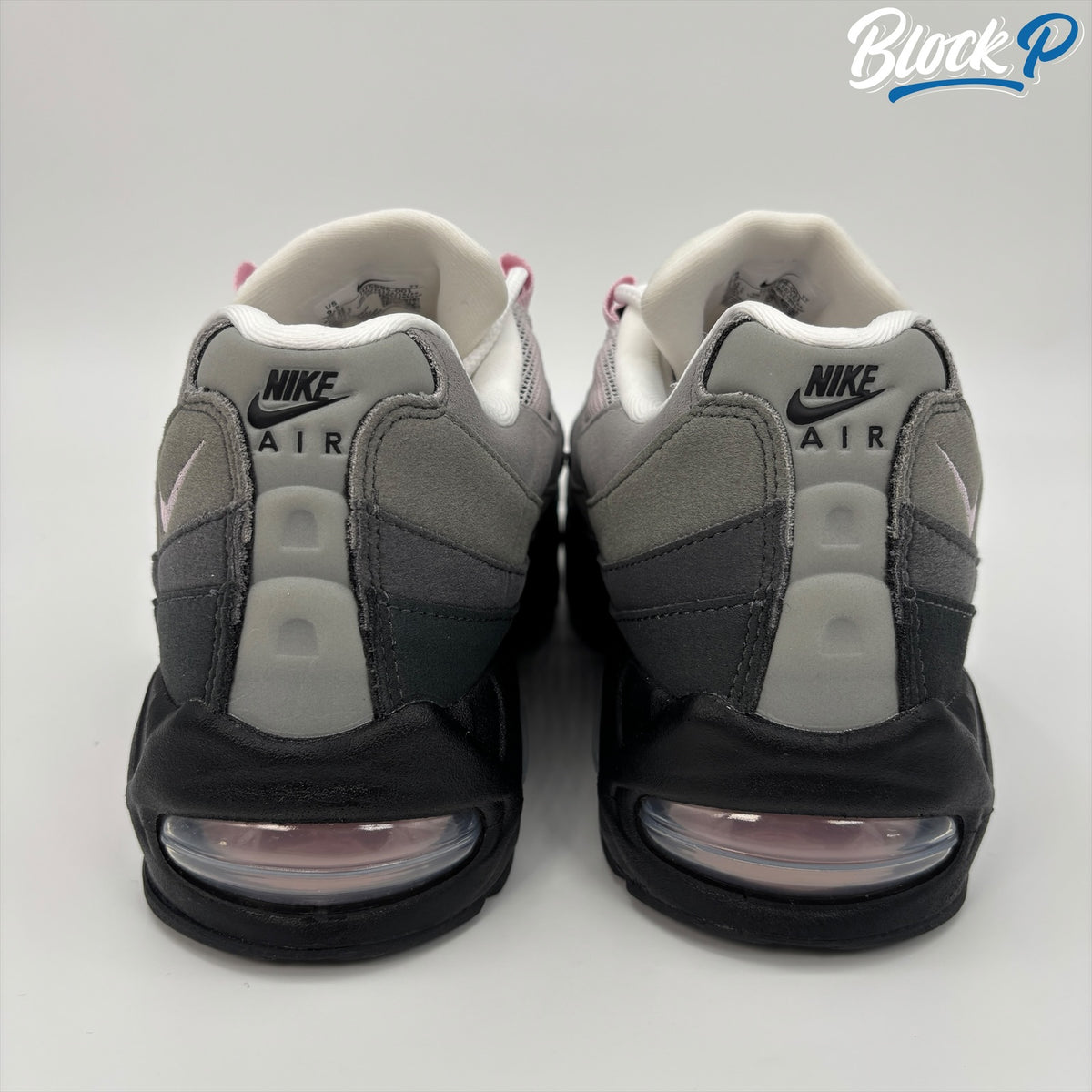 Nike Air Max 95 Pink Foam 2025 top-down view — Block P Liverpool