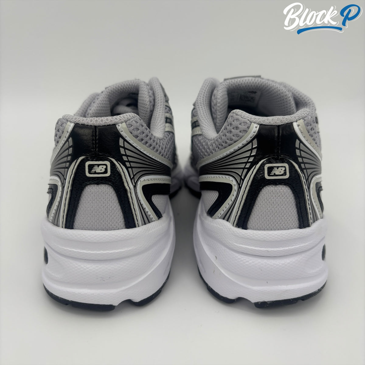 New Balance 740 Silver top-down view — Block P Liverpool