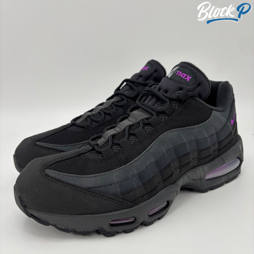 Nike Air Max 95 Vivid Purple rear view — Block P Liverpool