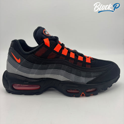 Nike Air Max 95 Hyper Crimson side profile — Block P Liverpool