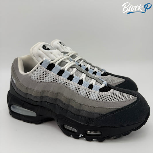 Nike Air Max 95 OG Blue Tint in black, blue tint, white, medium grey and anthracite — available at Block P Liverpool, 36 Renshaw Street L1 4EF