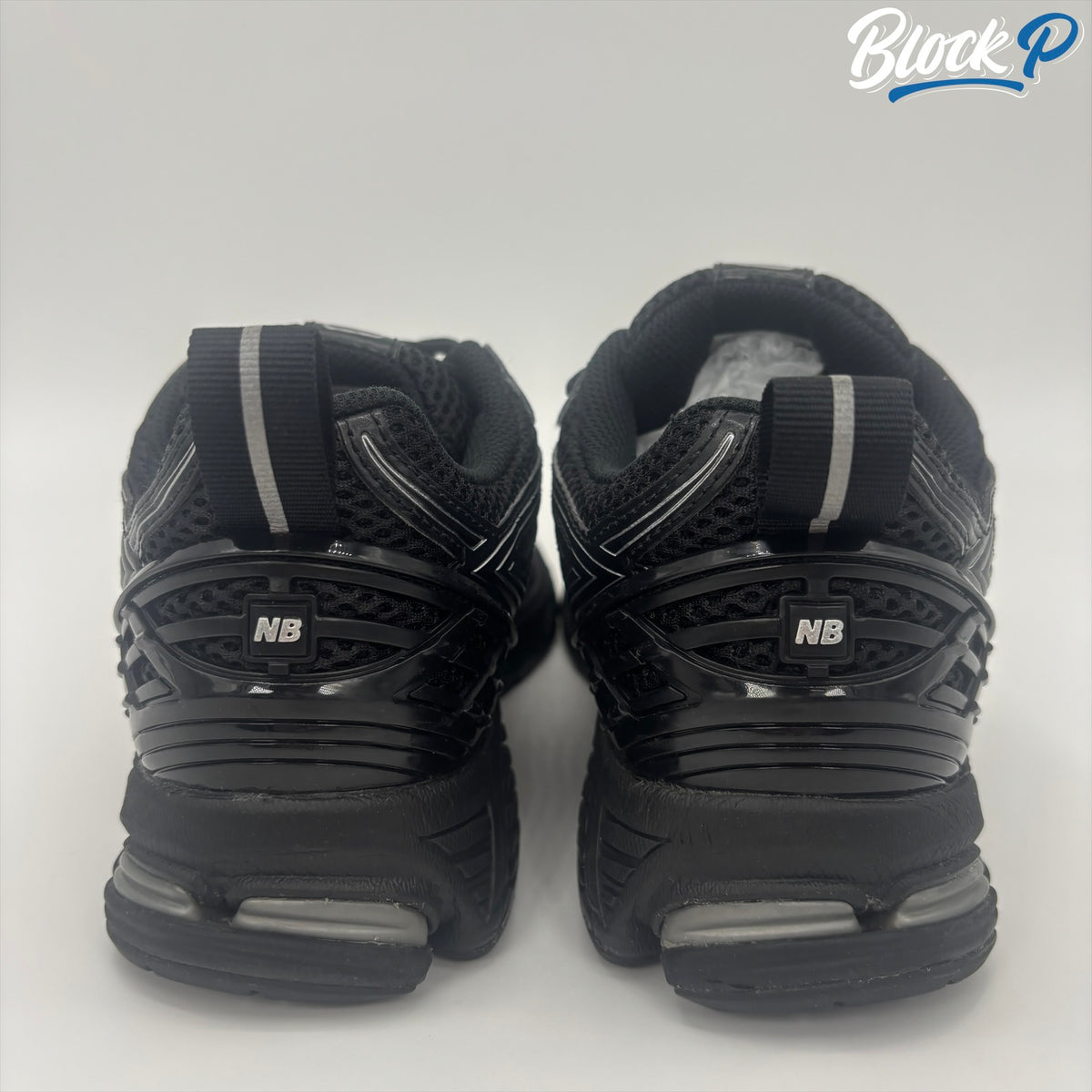 New Balance 1906R Black top-down view — Block P Liverpool