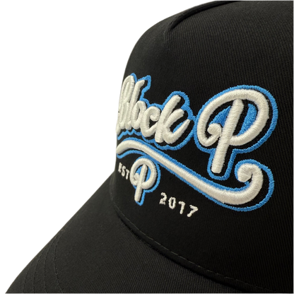 Block P OG Blue Logo Kids Cap