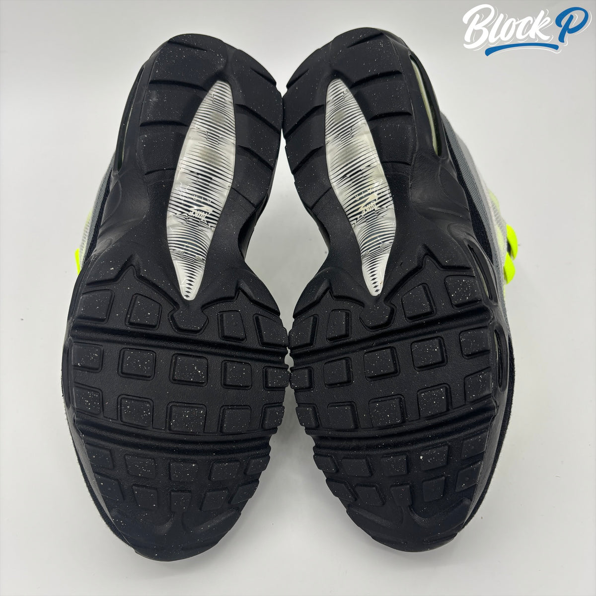 Nike Air Max 95 Neon ID sole detail — Block P Liverpool