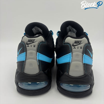 Nike Air Max 95 Black / Baltic Blue Big Bubble