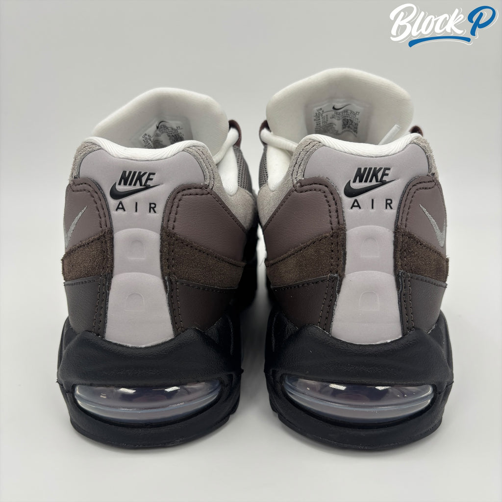 Nike Air Max 95 Velvet Brown top-down view — Block P Liverpool