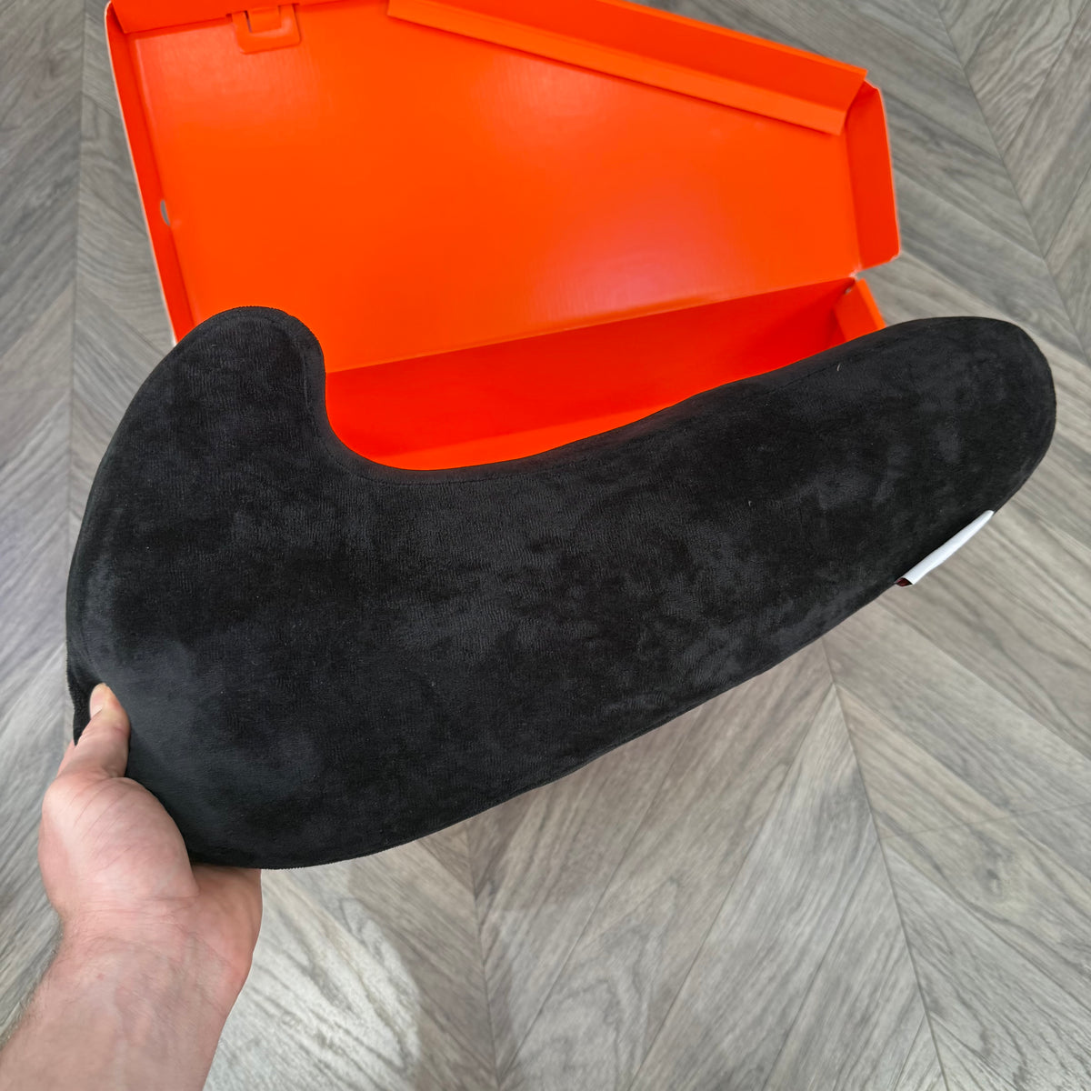 Nike Swoosh Birthday Pillow Asia Exclusive box detail — Block P Liverpool