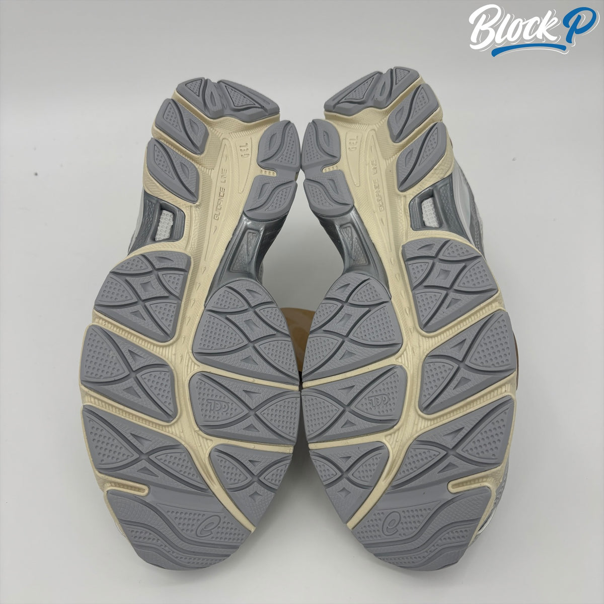 ASICS Gel-NYC Glacier-Grey sole detail — Block P Liverpool