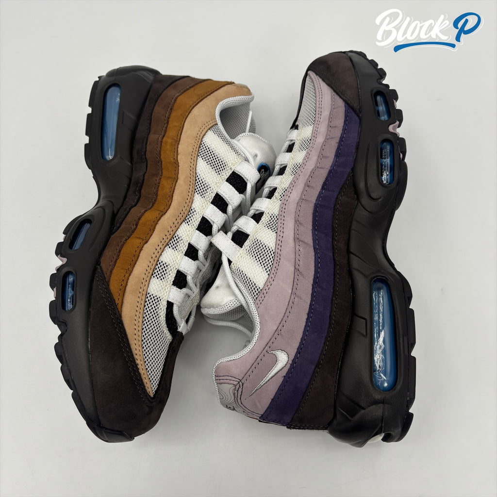 Nike Air Max 95 Unearthed detail shot — Block P Liverpool